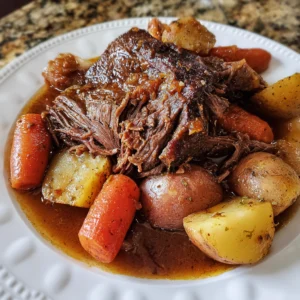 Crockpot Beef Pot Roast