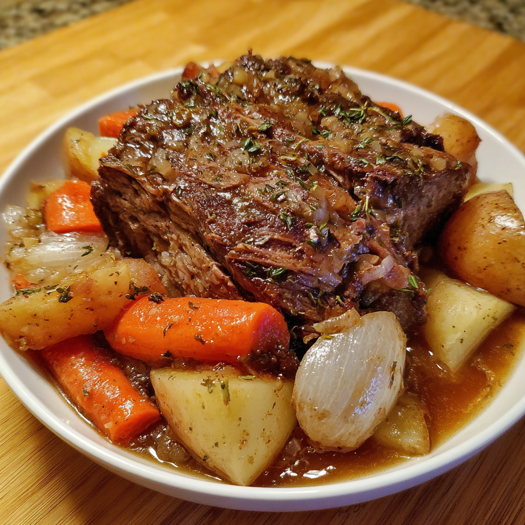 Crockpot Beef Pot Roast