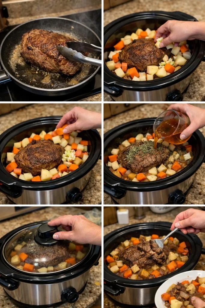 Crockpot Beef Pot Roast