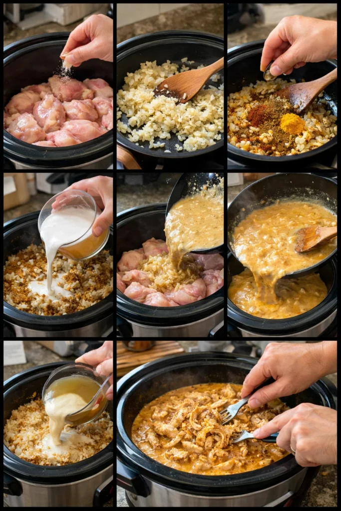 Crockpot Butter Chicken