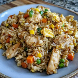 Crockpot Chicken Fried Rice