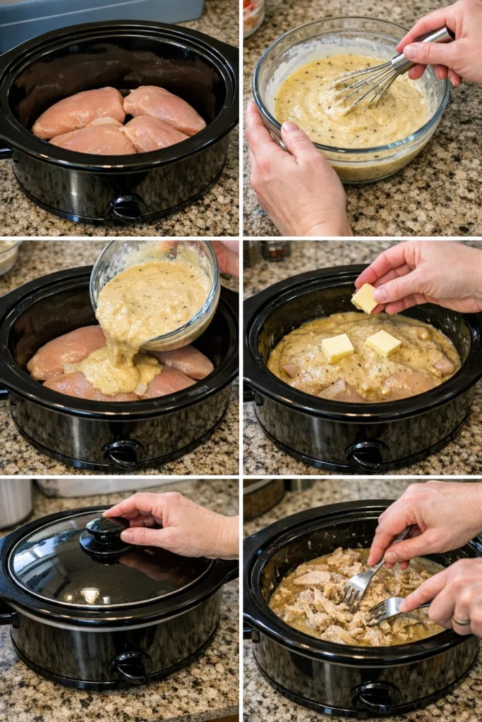 Crockpot Chicken and Gravy