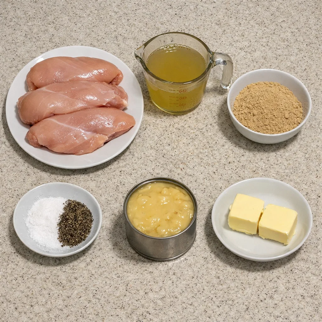 Crockpot Chicken and Gravy