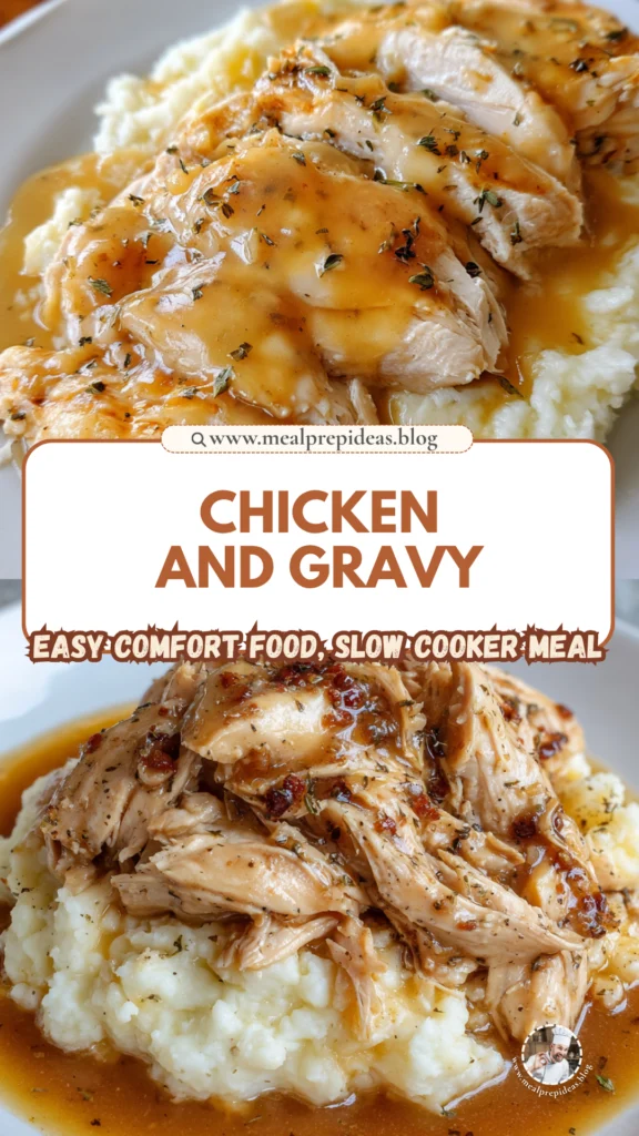 Crockpot Chicken and Gravy