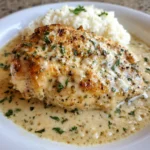 Crockpot Creamy Garlic Parmesan Chicken