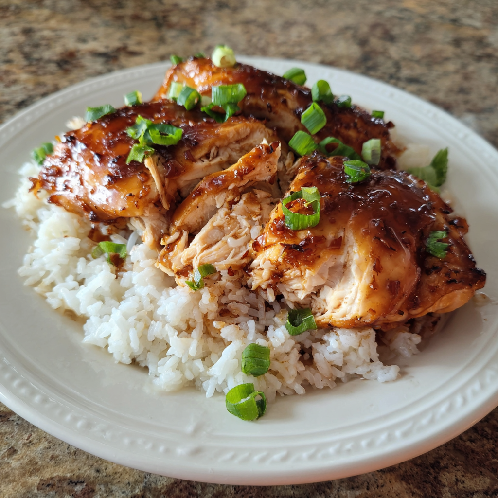 Crockpot Honey Garlic Chicken
