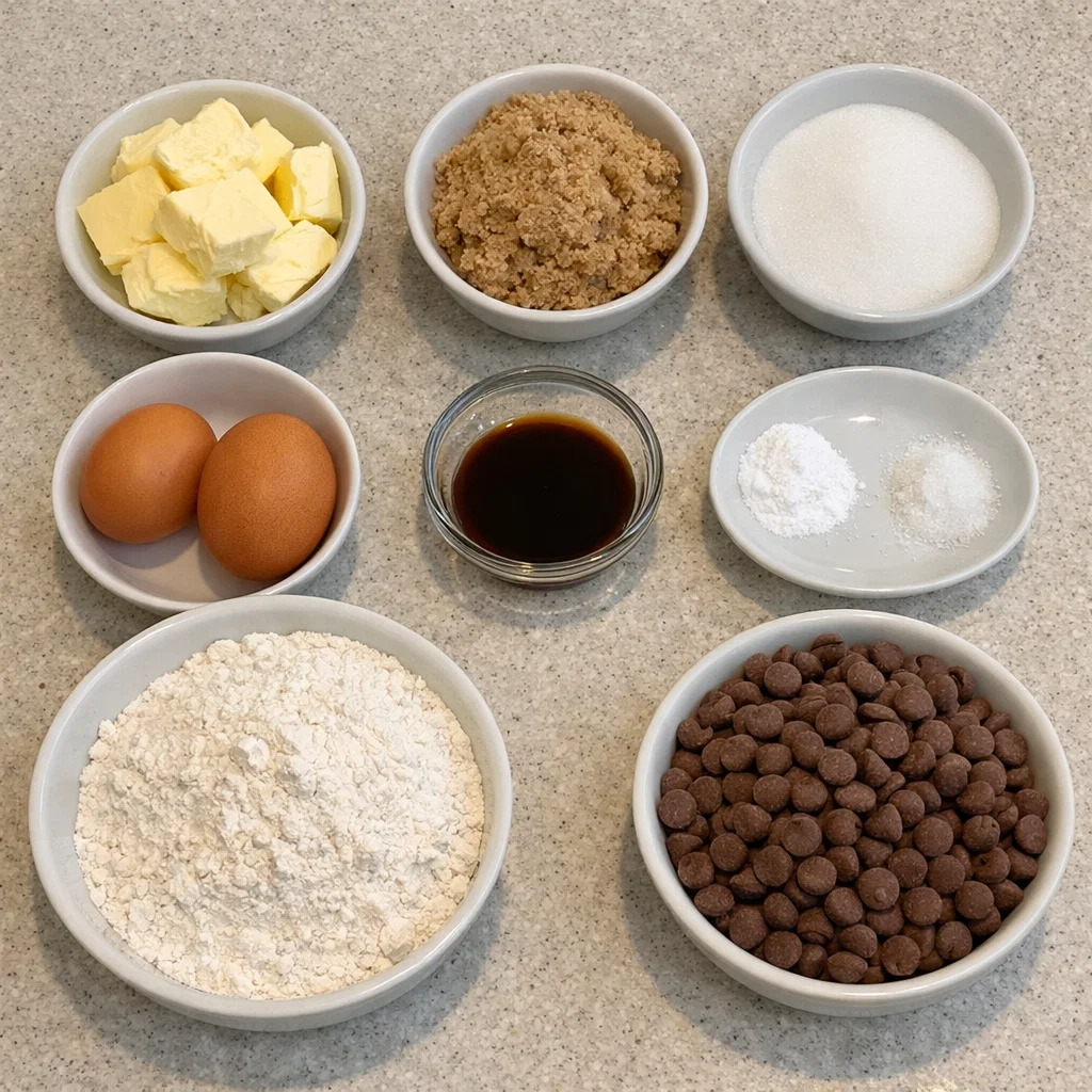 Crumbl Chocolate Chip Cookie Recipe