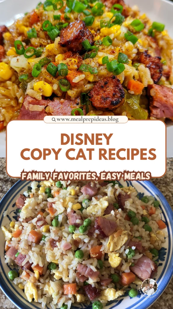Disney Copy Cat Recipes