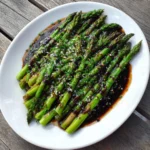 Easy Asparagus with Balsamic Glaze