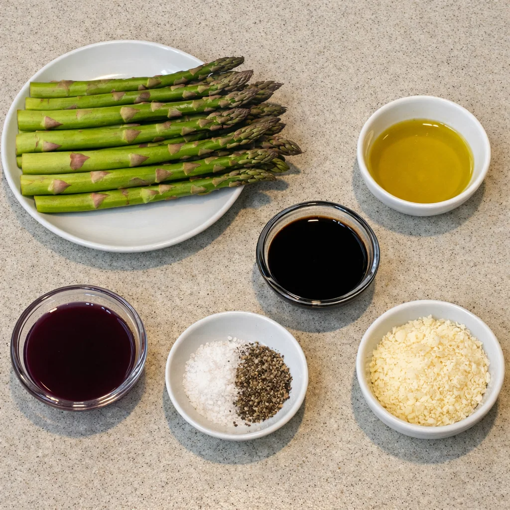 Easy Asparagus with Balsamic Glaze