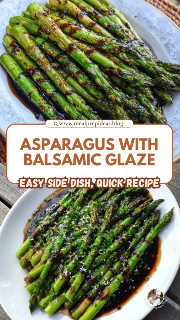 Easy Asparagus with Balsamic Glaze