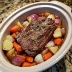 Easy Crockpot Beef Pot Roast
