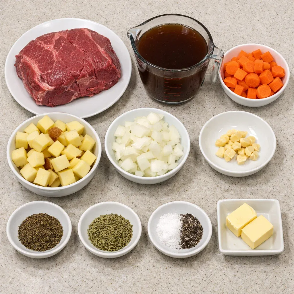 Easy Crockpot Beef Pot Roast