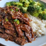 Easy Crockpot Teriyaki Beef