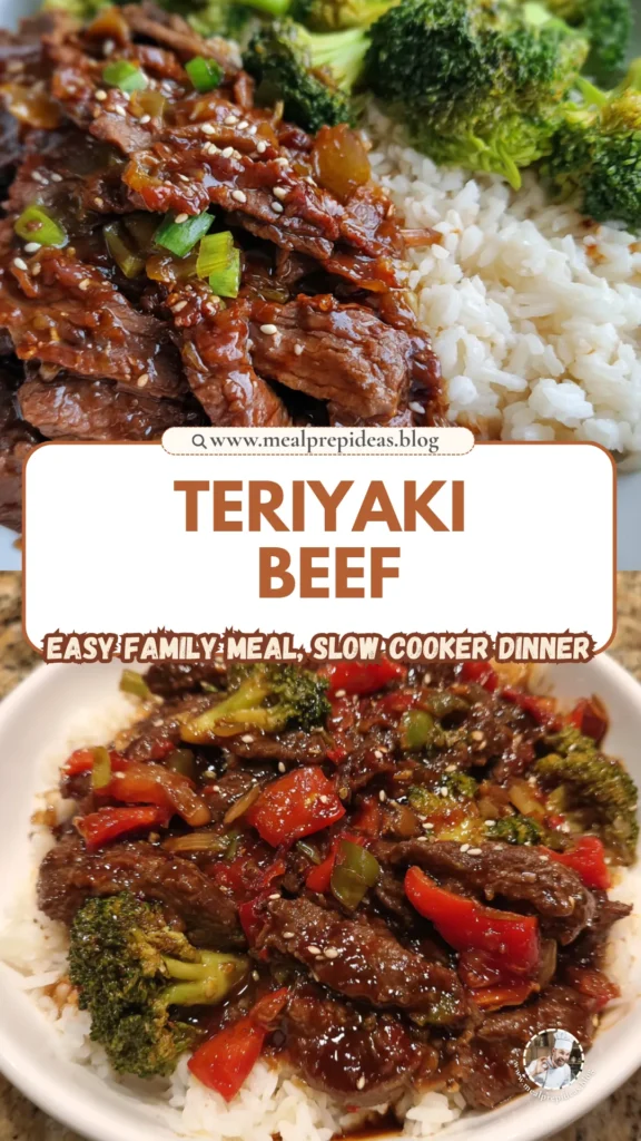 Easy Crockpot Teriyaki Beef