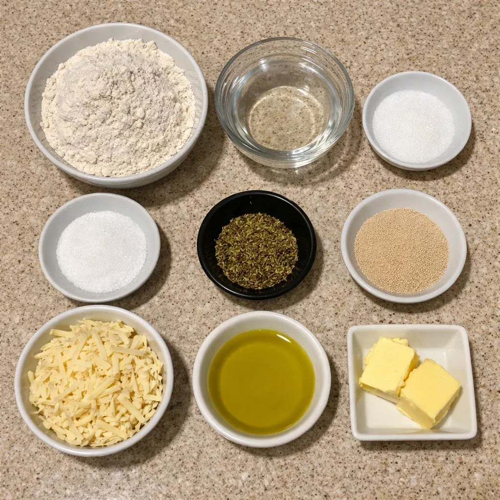 Easy Italian Herb and Cheese Bread