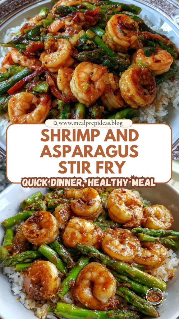 Easy Shrimp and Asparagus Stir Fry