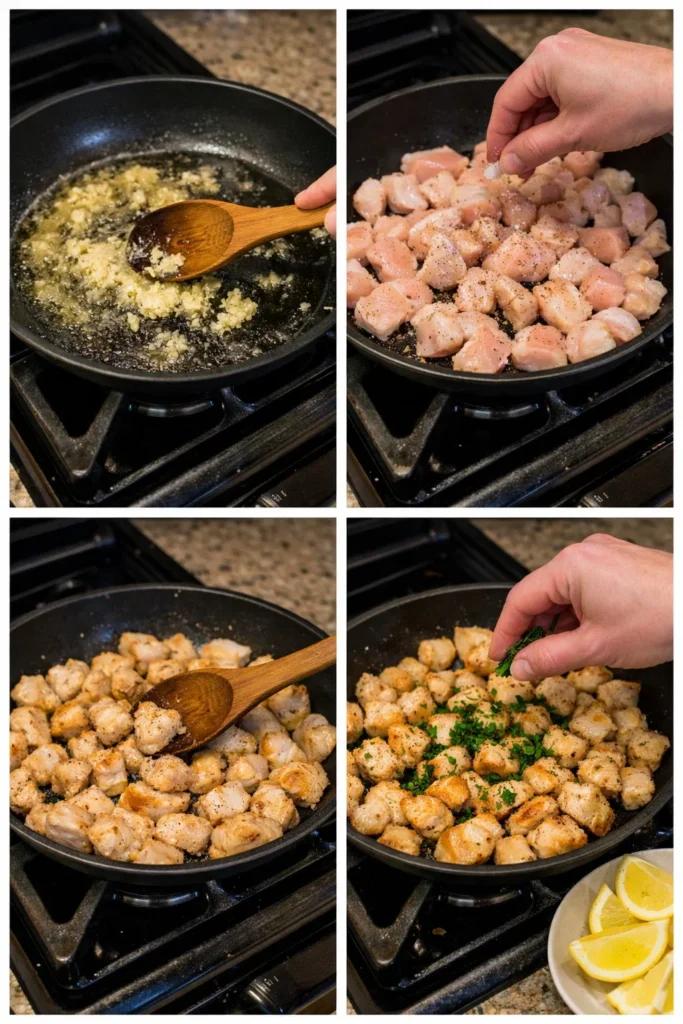 Garlic Butter Chicken Bites