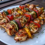 Greek Marinated Chicken Kabobs