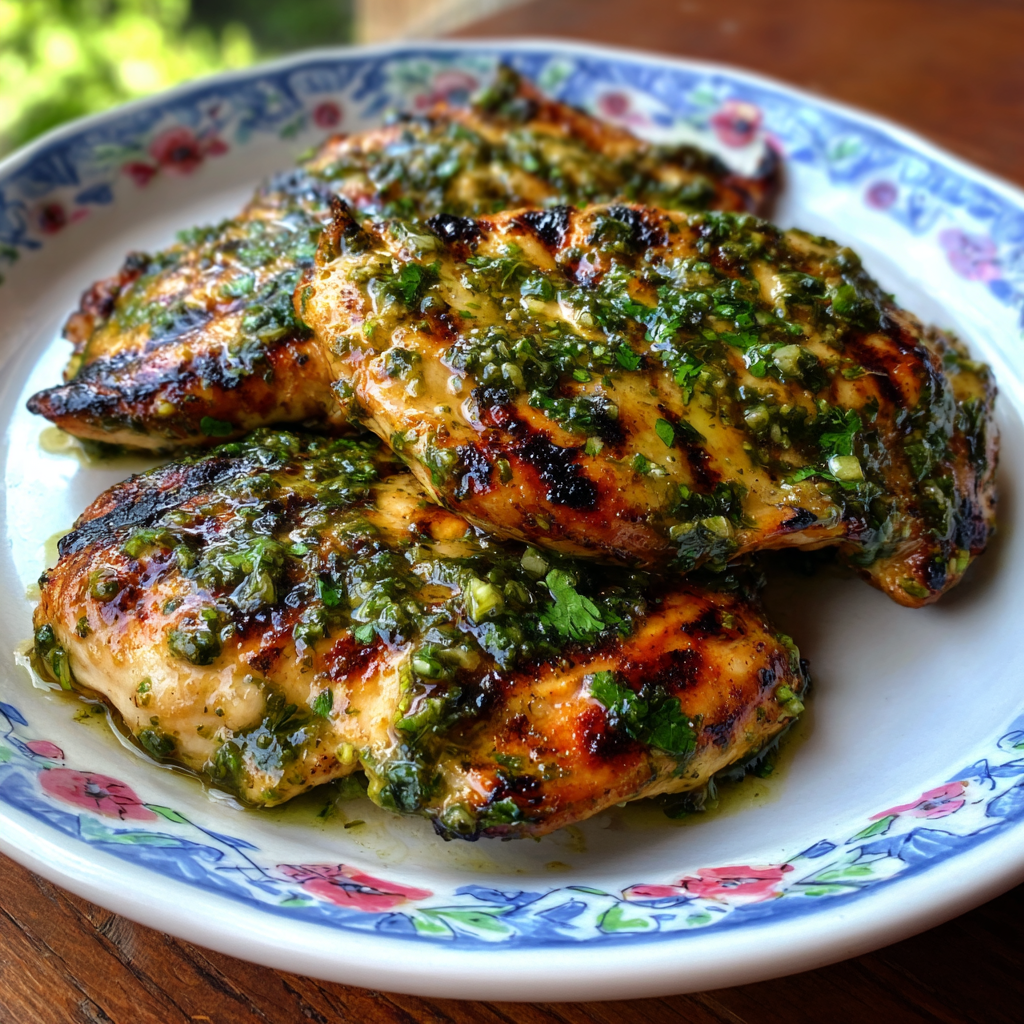 Grilled Salsa Verde Chicken