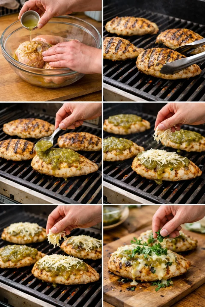 Grilled Salsa Verde Chicken