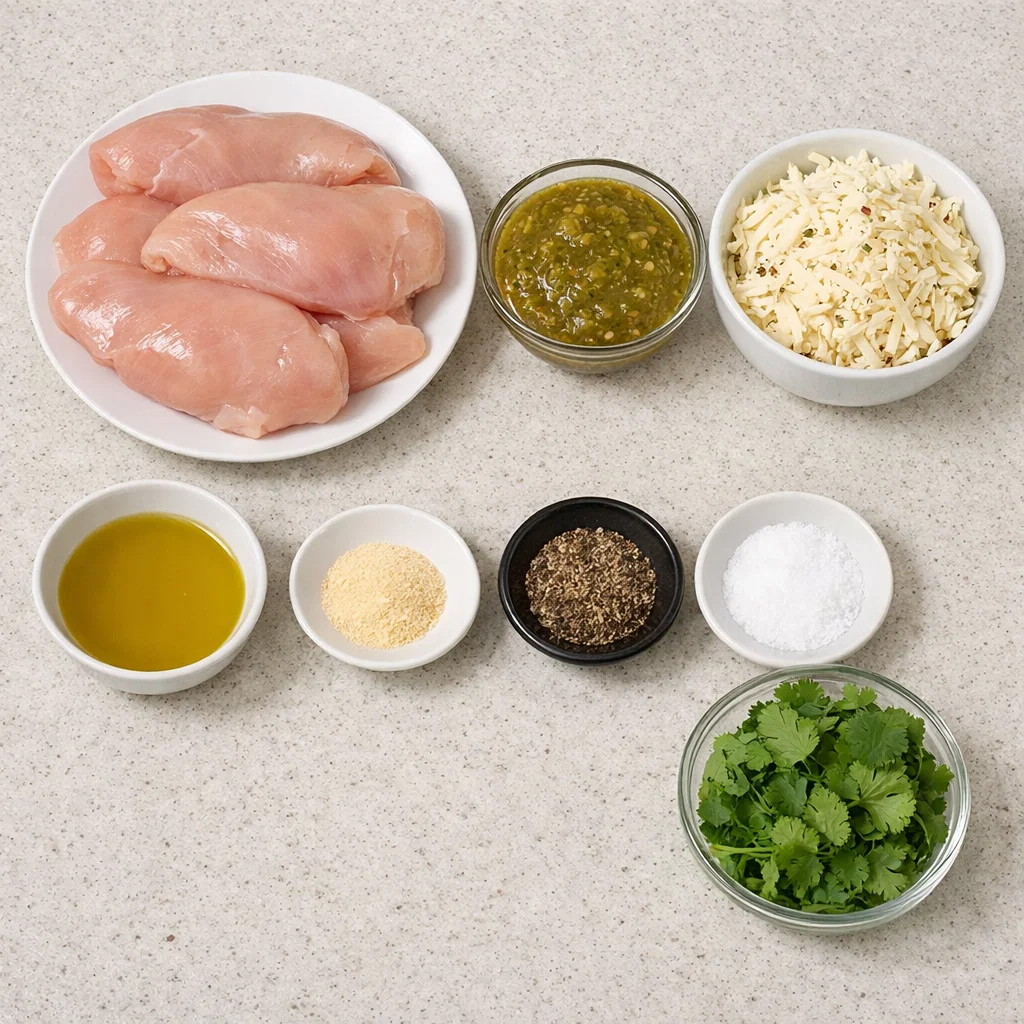 Grilled Salsa Verde Chicken