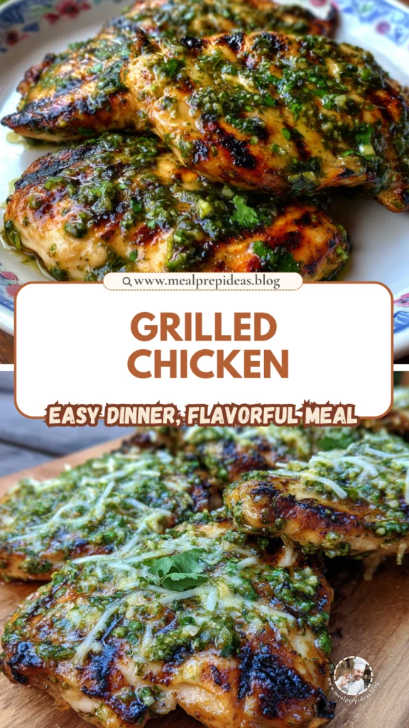 Grilled Salsa Verde Chicken