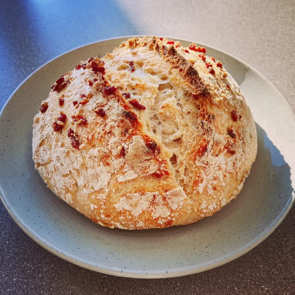 Homemade Bread with Smoked Beef