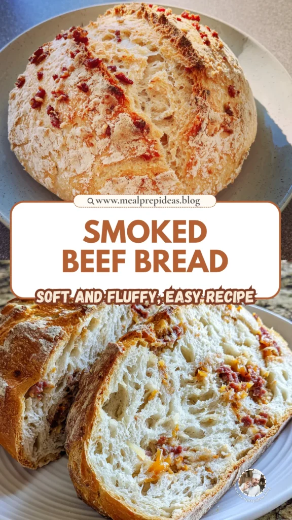 Homemade Bread with Smoked Beef