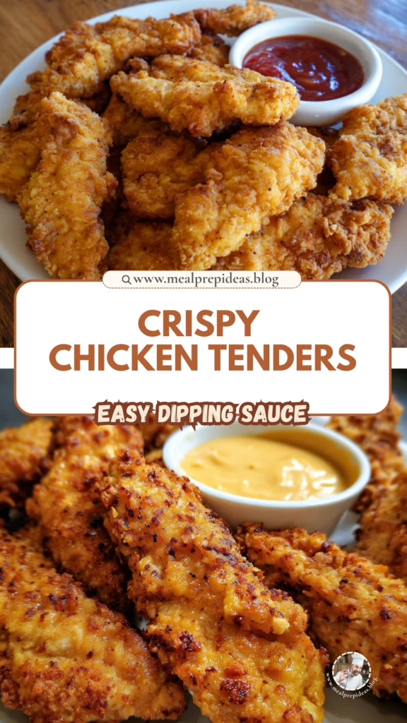 Homemade Chicken Tenders and Sauce