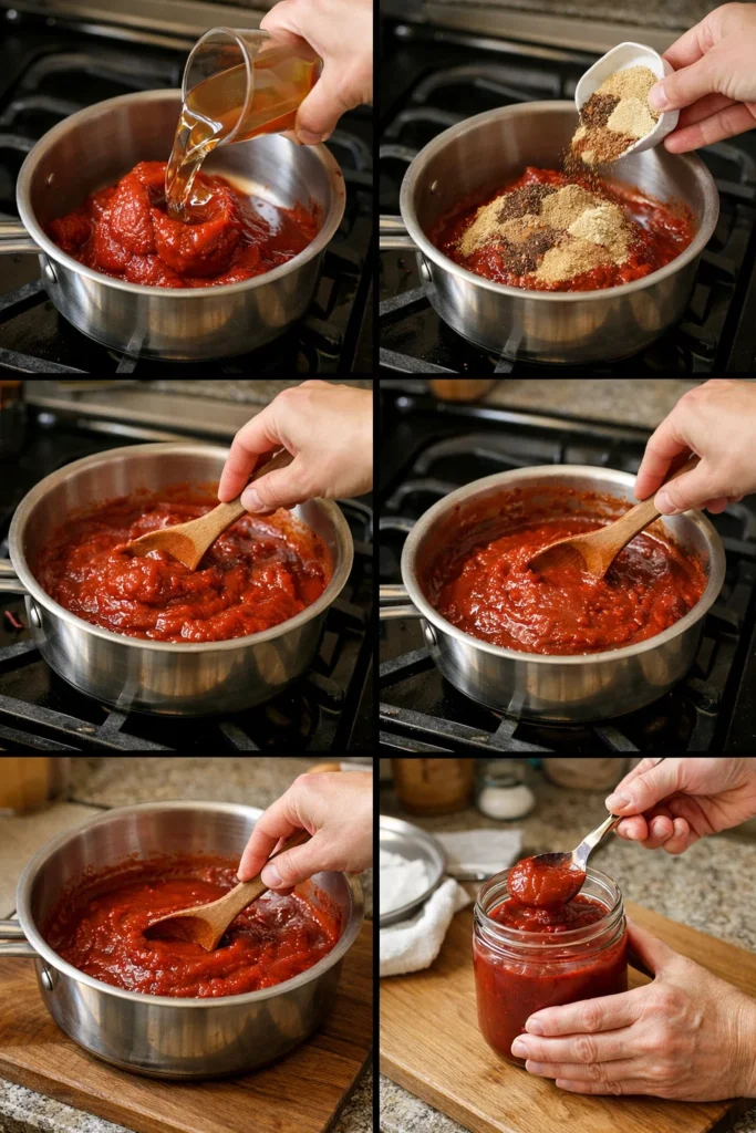 Homemade Ketchup Recipe