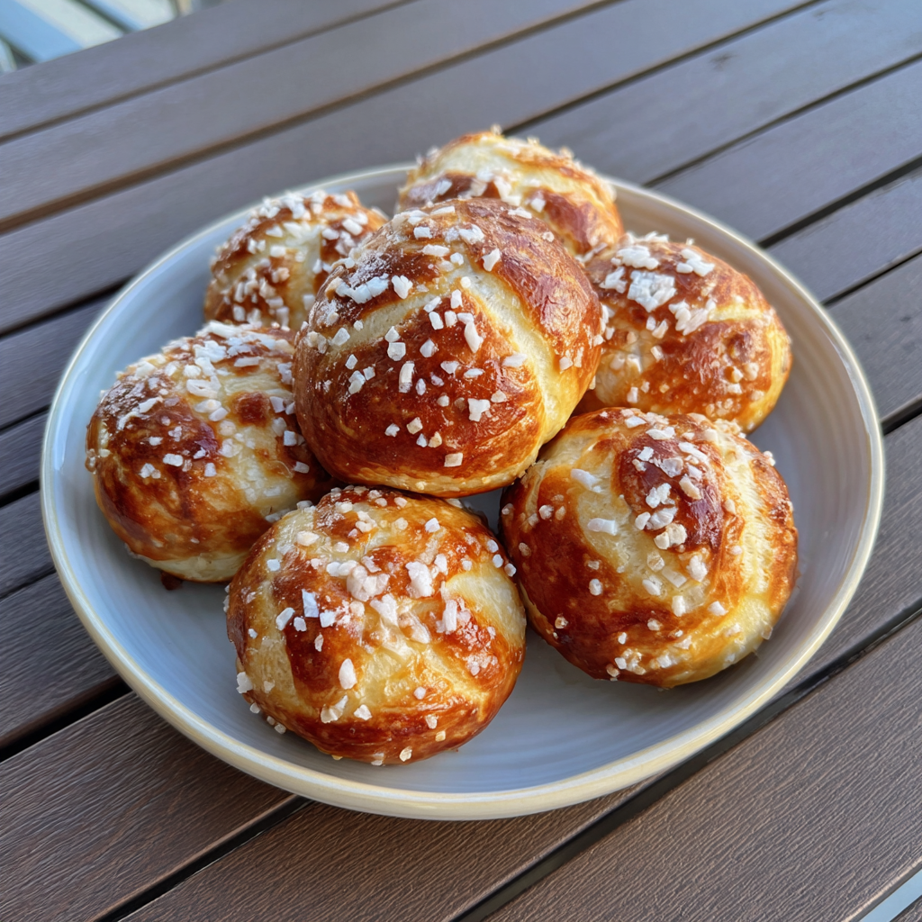 Homemade Soft Pretzel Bites