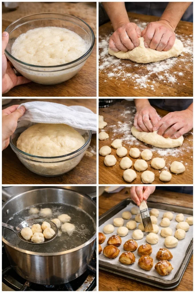 Homemade Soft Pretzel Bites