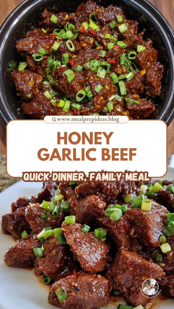 Crockpot Honey Garlic Beef