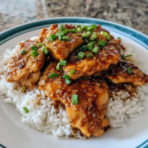 Honey Garlic Chicken