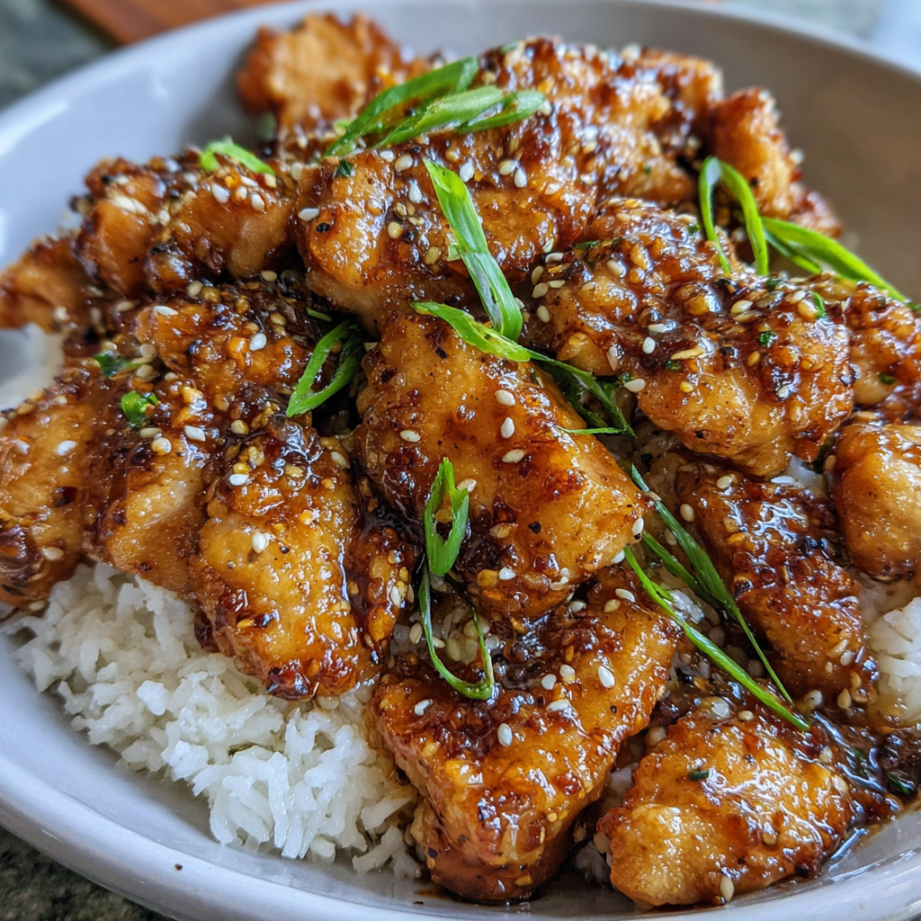 Honey Garlic Chicken