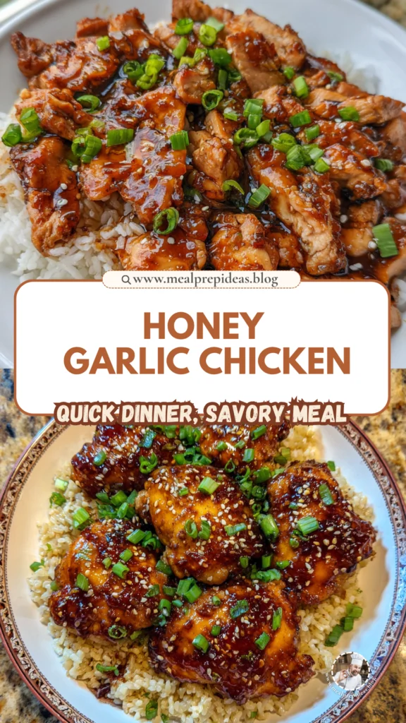 Honey Garlic Chicken