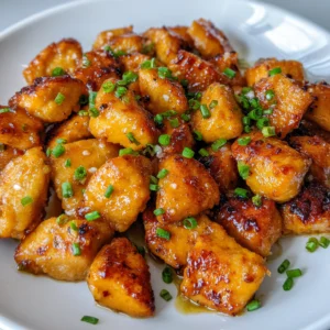 Honey Garlic Chicken Bites
