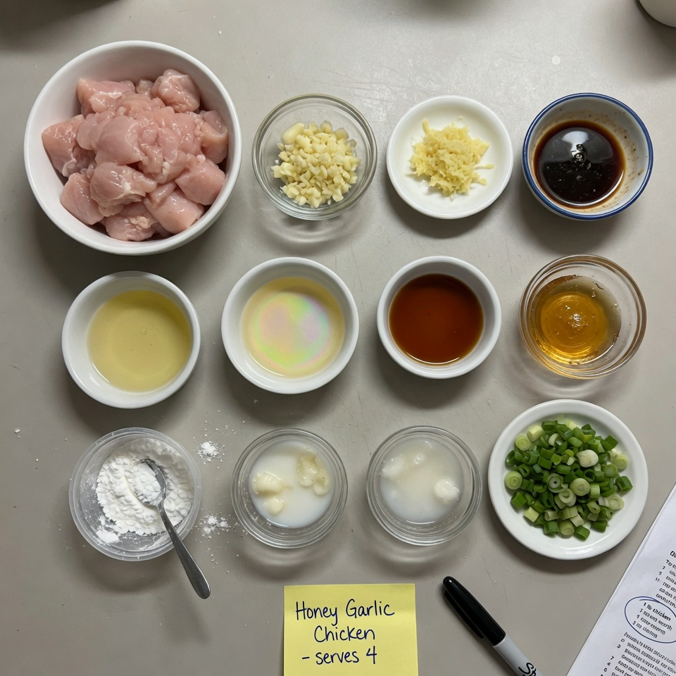 Honey Garlic Chicken Bites