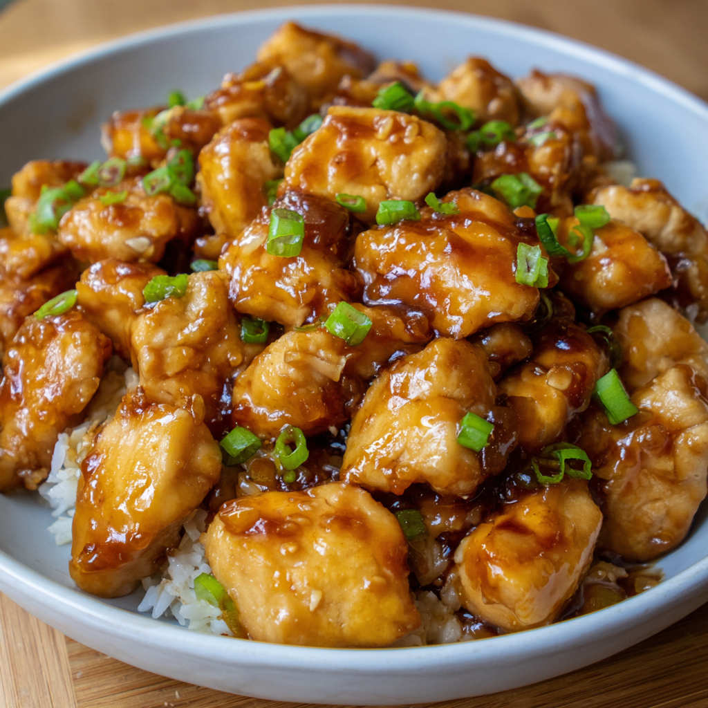 Honey Garlic Chicken Bites