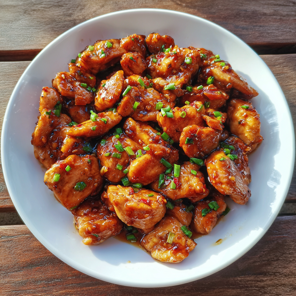 Honey Garlic Chicken Bites