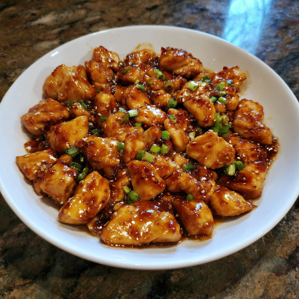 Honey Garlic Chicken Bites