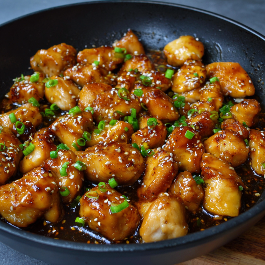 Honey Garlic Chicken Bites