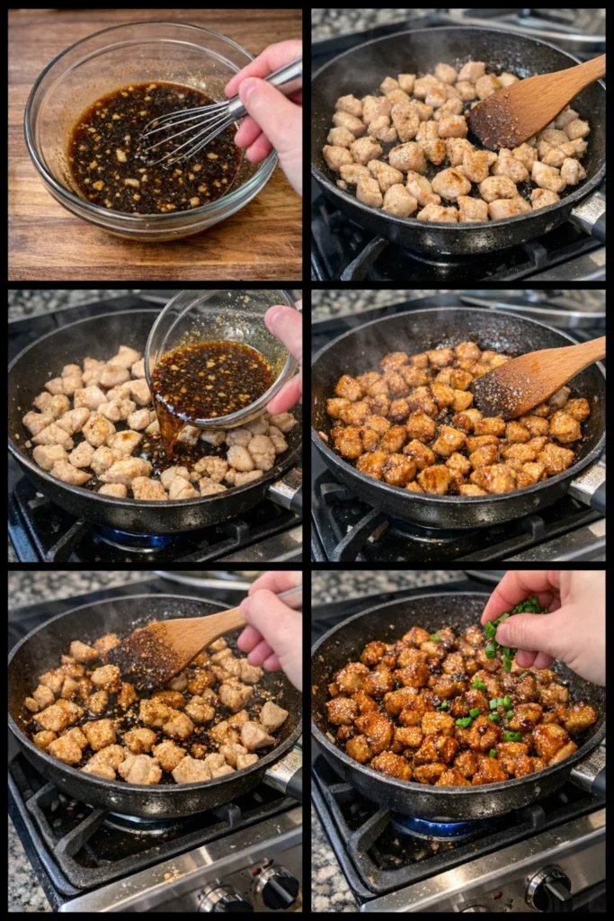 Honey Garlic Chicken Bites