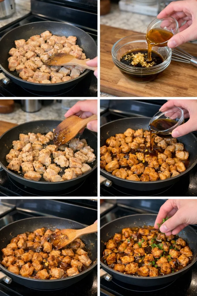 Honey Garlic Chicken Bites