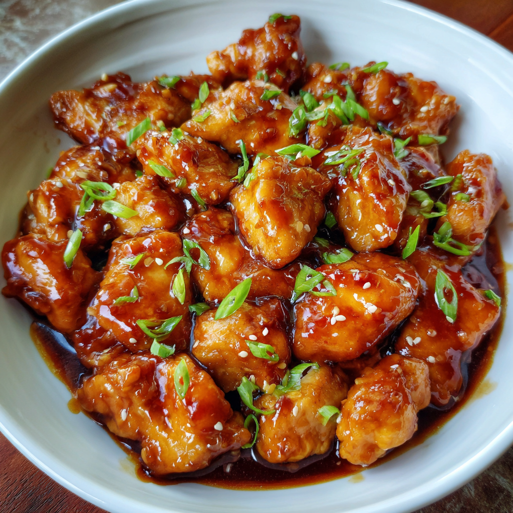 Honey Garlic Chicken Bites