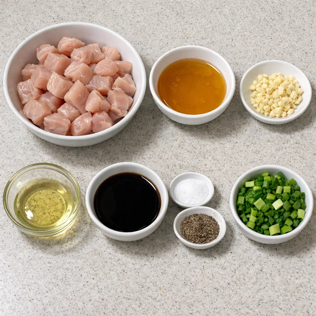 Honey Garlic Chicken Bites