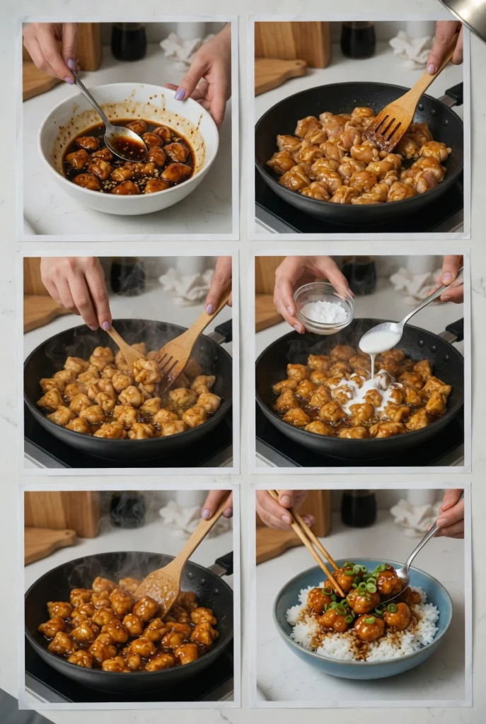 Honey Garlic Chicken Bites