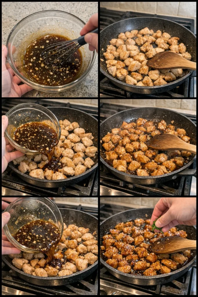 Honey Garlic Chicken Bites