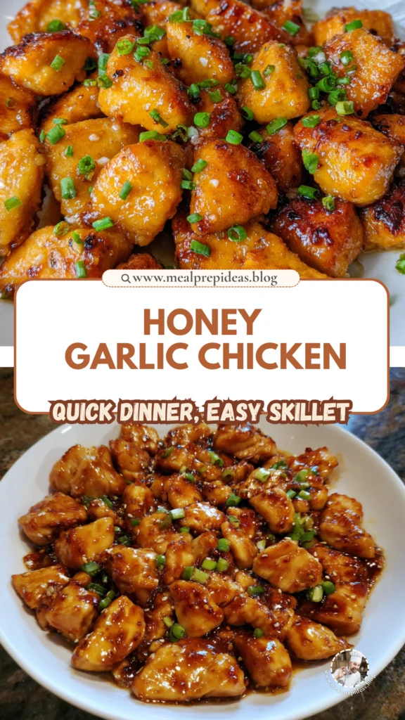 Honey Garlic Chicken Bites